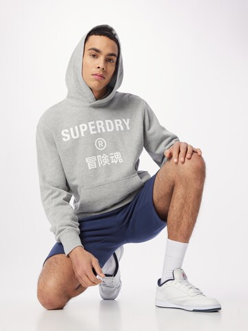 Sweat-shirt Superdry en gris