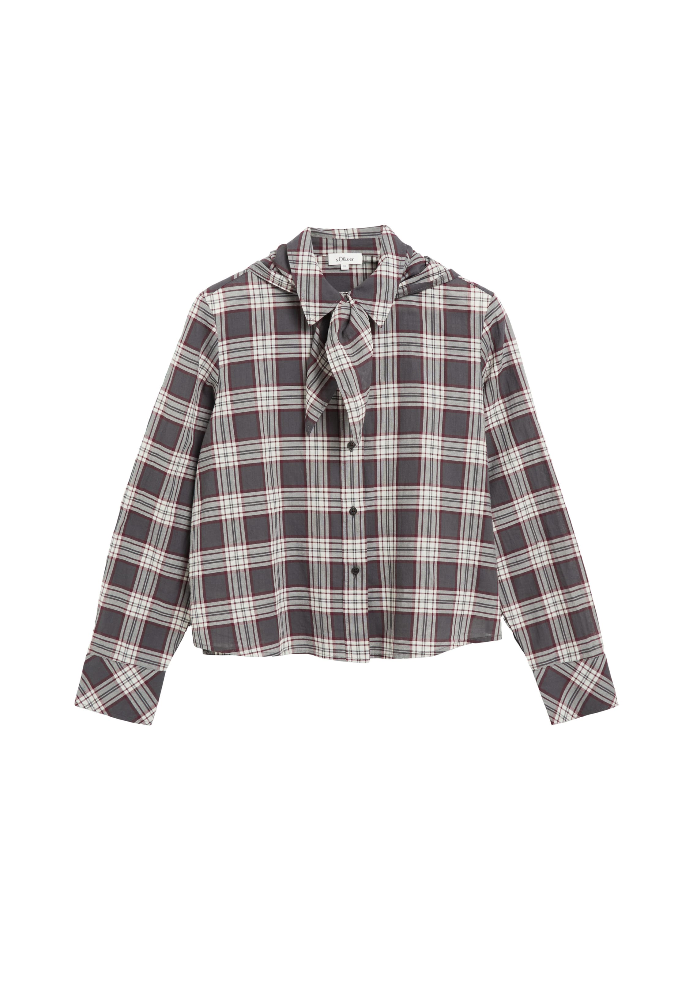s.Oliver Blouse in Grijs: voorkant