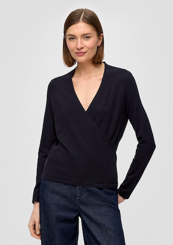 s.Oliver BLACK LABEL Pullover i blå: forside