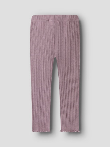 NAME IT - Slimfit Leggings en lila