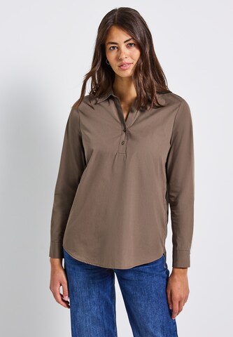 STREET ONE Blouse in Brown: front