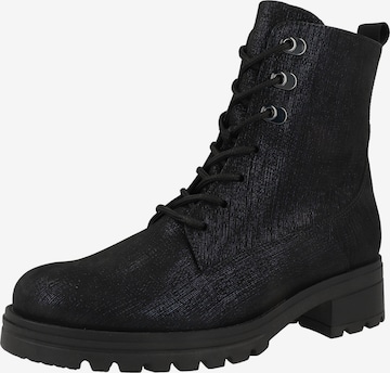 Bottines à lacets GABOR en bleu : devant