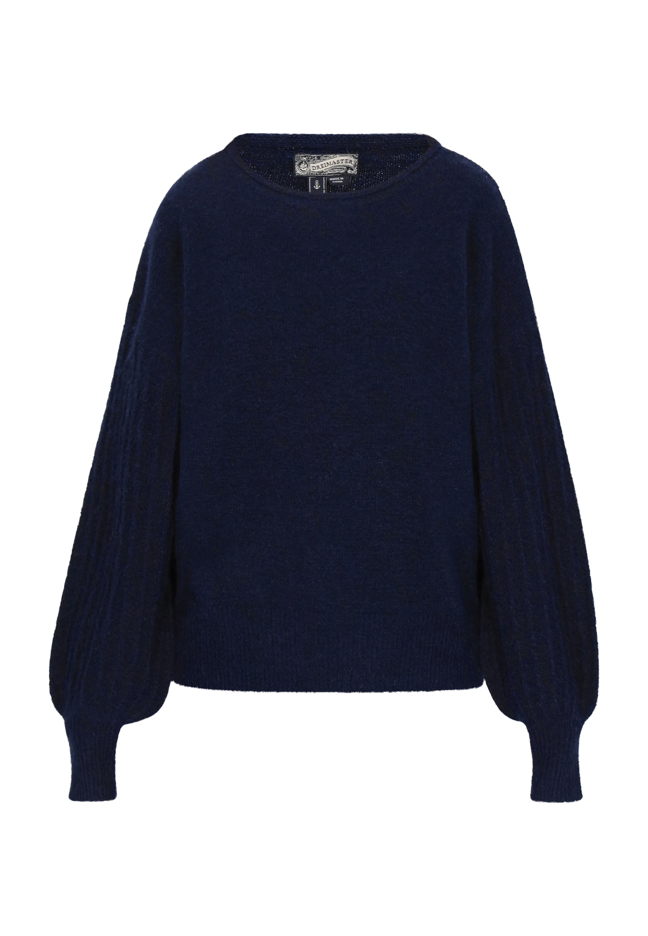 DreiMaster Vintage Pullover in Blau: Vorderseite