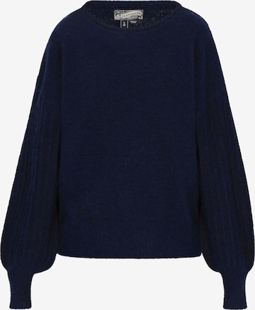 Pull-over DreiMaster Vintage en bleu : devant