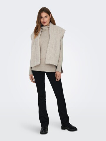 Gilet 'ONLNaya' ONLY en beige