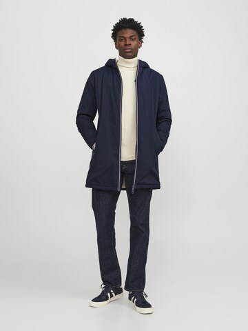 Manteau mi-saison 'New Kane' JACK & JONES en bleu