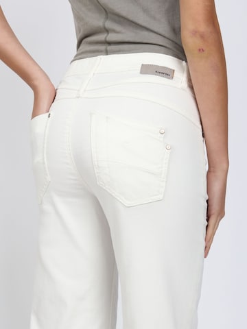 Regular Jean '94AMELIE WIDE' Gang en blanc