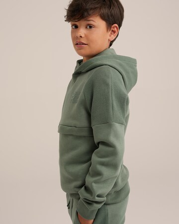 WE Fashion Mikina – zelená