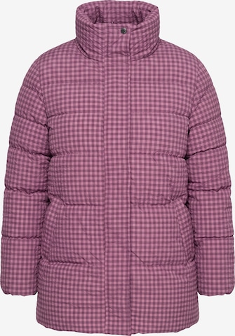 Ulla Popken Winterjacke in Pink: Vorderseite