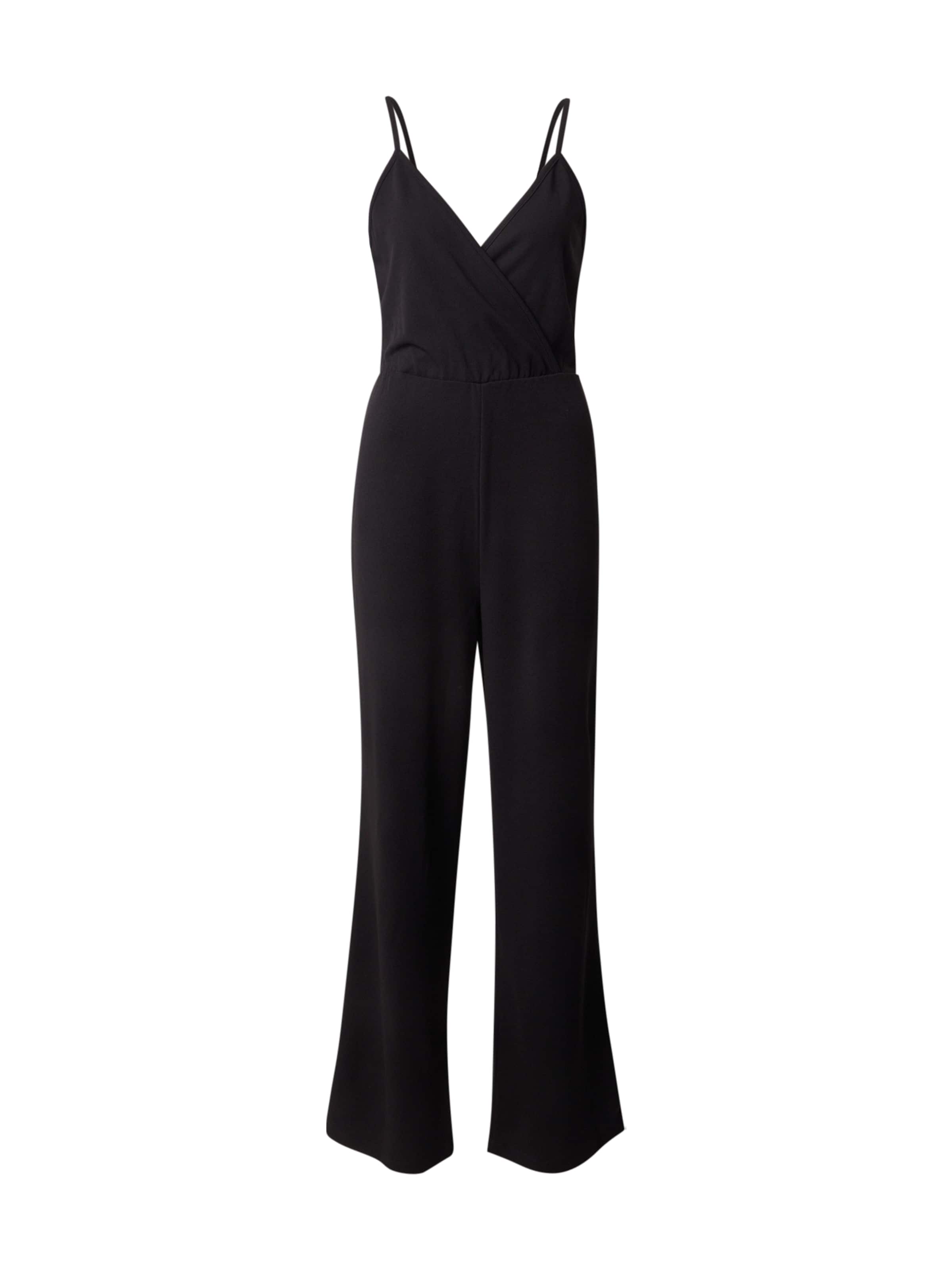 Tuta jumpsuit 'Levke' di ABOUT YOU in nero: frontale