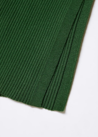 MANGO Obleka 'Goleta' | zelena barva