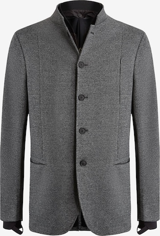 Coupe regular Veste de costume Boggi Milano en gris : devant