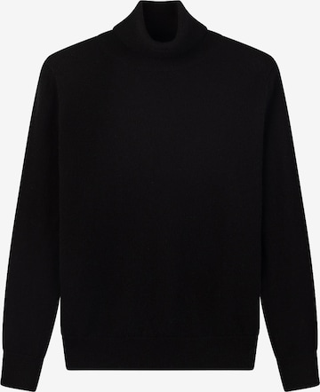 GOBI Cashmere Pullover 'Women's Timeless Cashmere Turtleneck Sweater' in Schwarz: Vorderseite