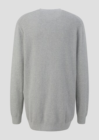 s.Oliver Men Tall Sizes Sweater in Grey