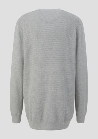 s.Oliver Men Tall Sizes Pullover in Grau