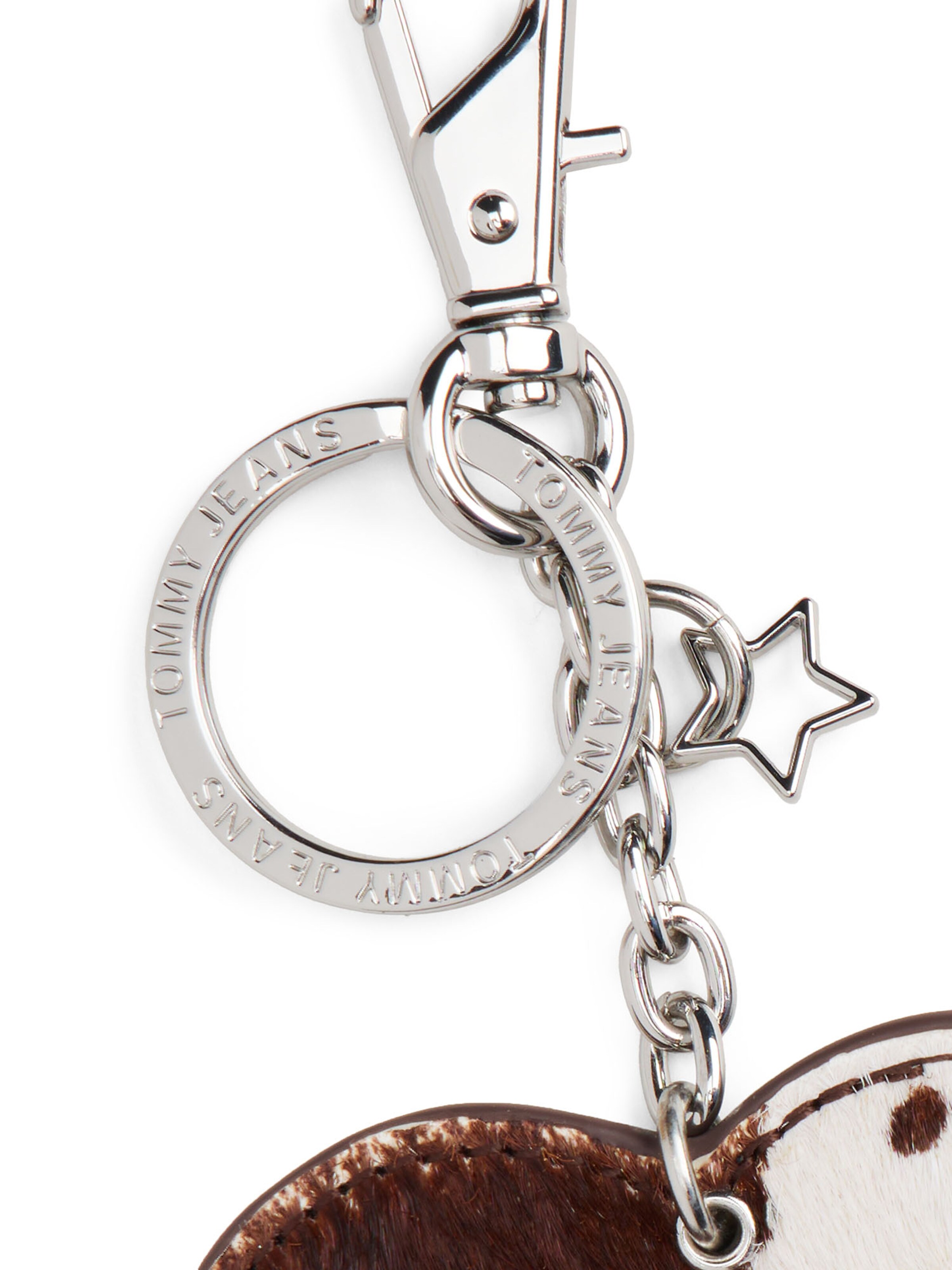 balts Tommy Jeans Atslēgu piekariņš