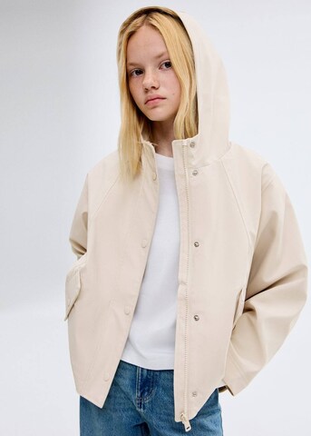 MANGO KIDS Between-Season Jacket 'Gala' in Beige: front