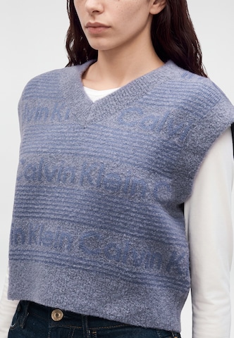 Calvin Klein Jeans Pullunder в синьо