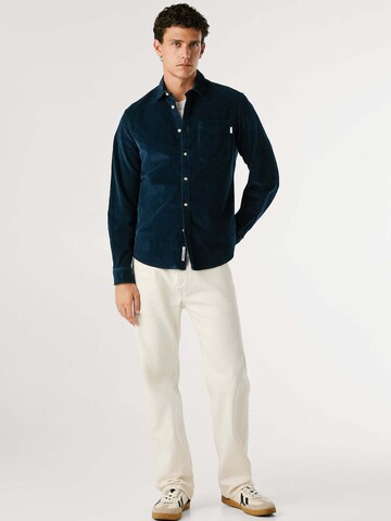 Coupe regular Chemise 'Clayton' Pepe Jeans en bleu