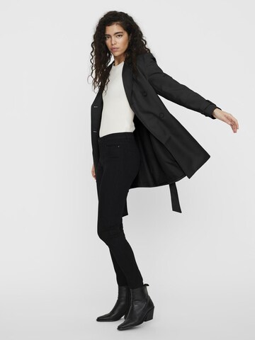 VERO MODA Between-Seasons Coat 'Celeste' in Black