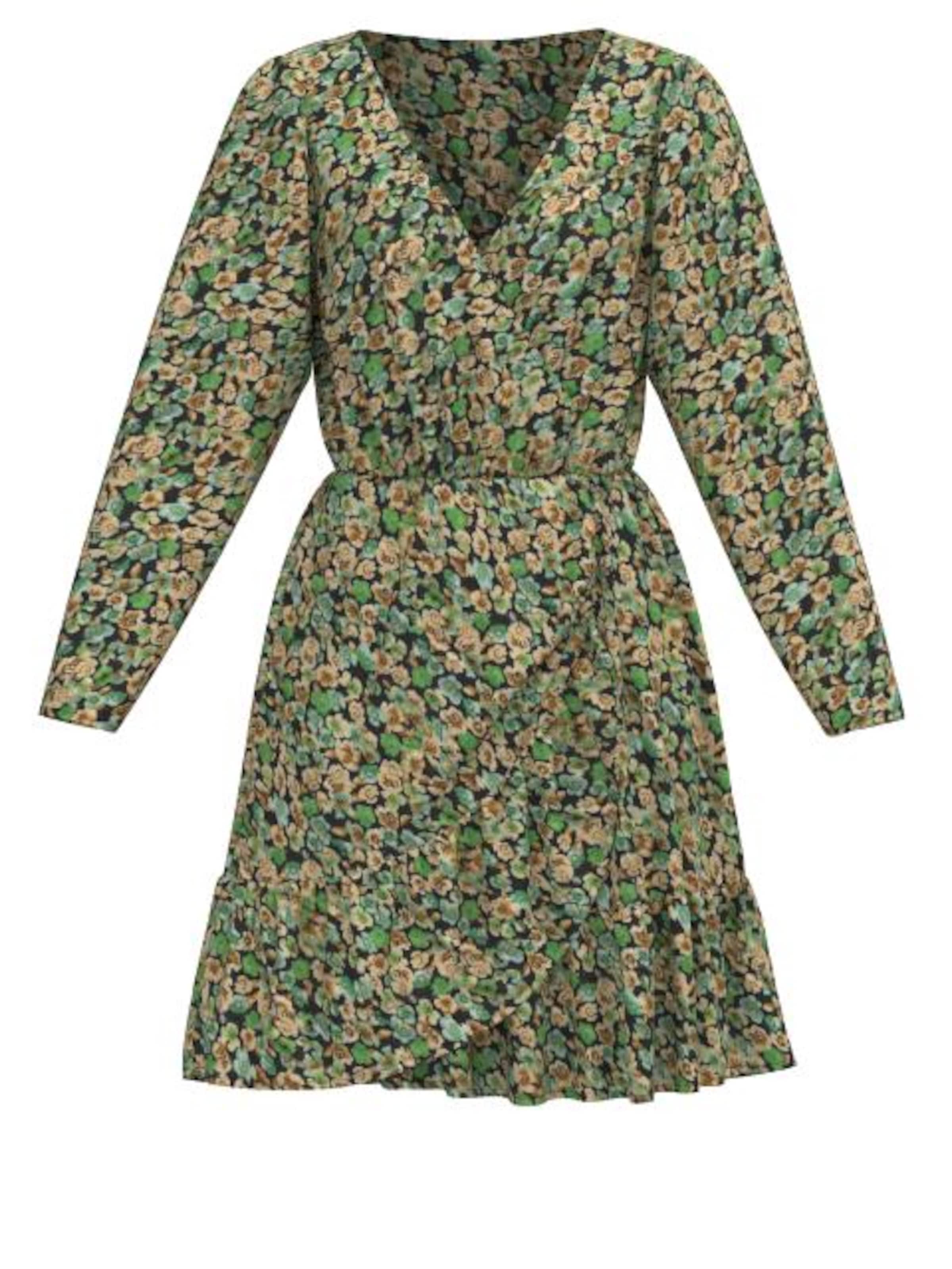 Abito 'Giuliana' di PIECES in nero: frontale