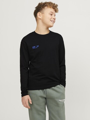 T-Shirt Jack & Jones Junior en noir : devant