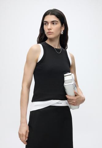 Calvin Klein Jeans Rock 'Ponte' in Schwarz
