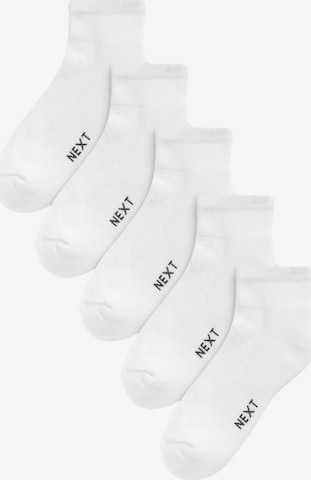 Next Socks in White: front