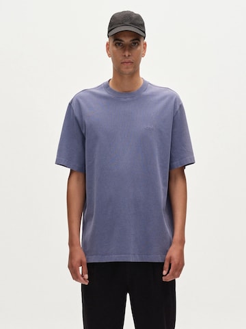 GABBA T-Shirt 'Nigel Wix SS' in Blau: Vorderseite