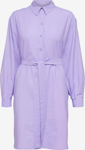 Robe-chemise SELECTED FEMME en violet : devant