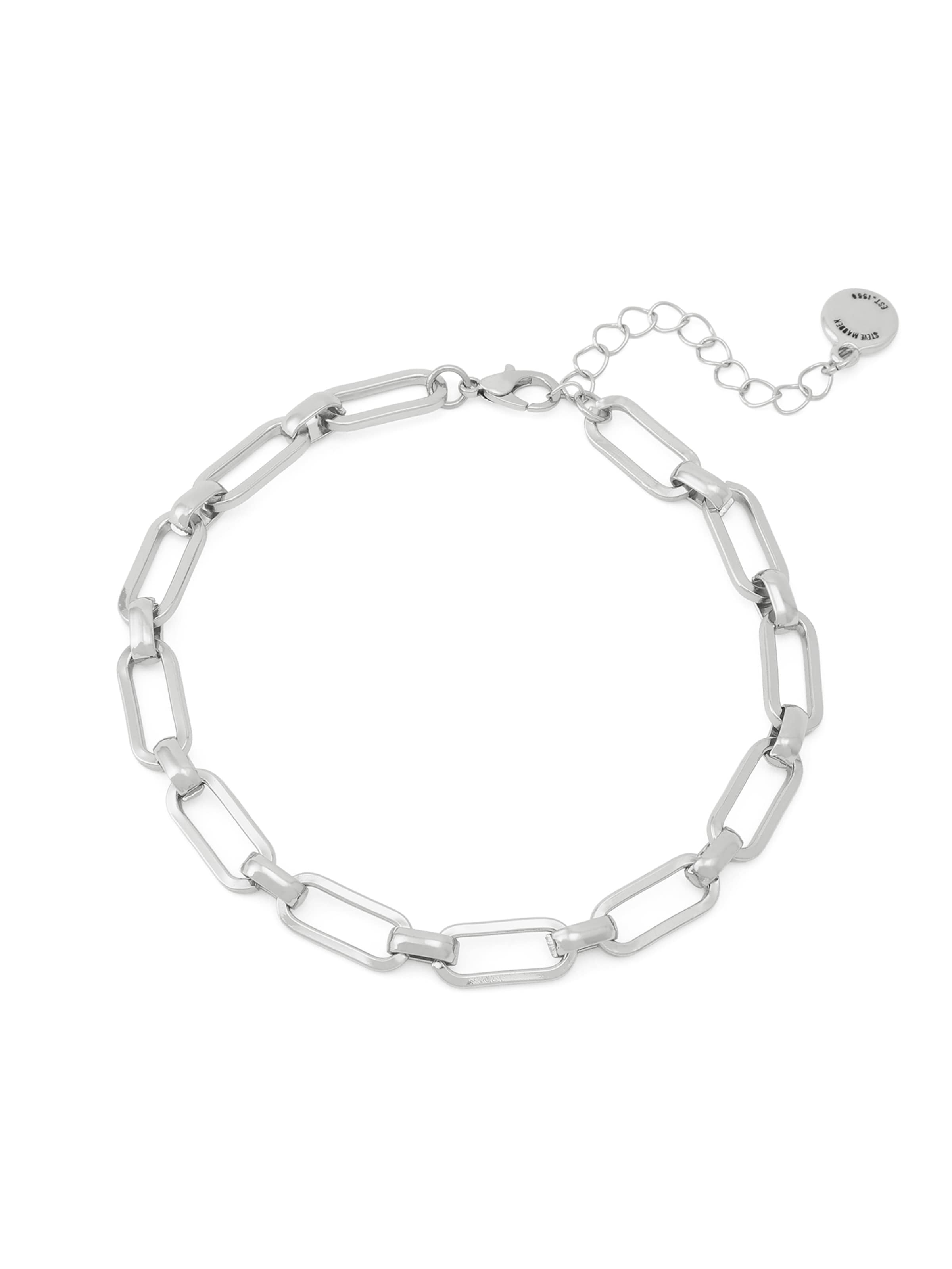 STEVE MADDEN Κοσμήματα για τα πόδια σε ασημί: μπροστά