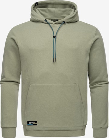 zaļš Ragwear Sportisks džemperis 'Arrwen': no priekšpuses