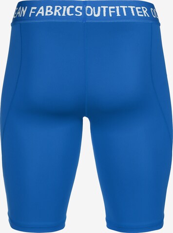 OUTFITTER Skinny Sportondergoed 'Tahi' in Blauw