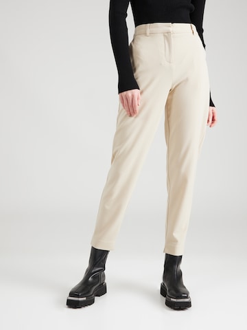 Regular Pantalon chino 'Danta' b.young en beige : devant
