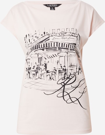 Lauren Ralph Lauren T-Shirt 'GRIETA' in Beige: predná strana