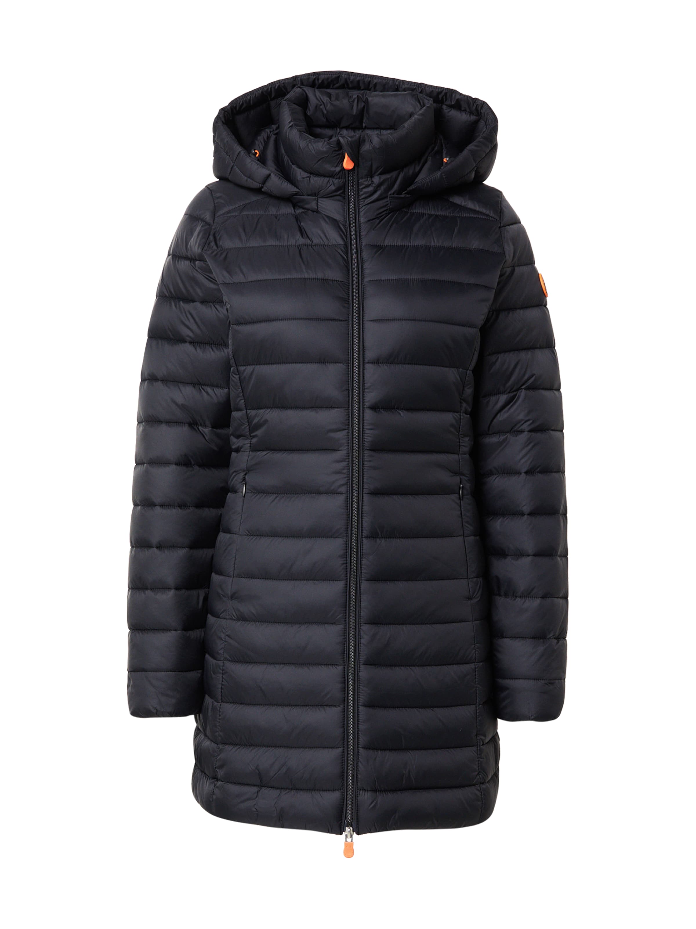 Palton de primăvară-toamnă 'CAROL' de la SAVE THE DUCK pe negru: față