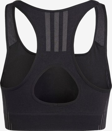 ADIDAS PERFORMANCE Bustier Sport bh in Zwart