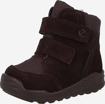 ECCO Boots in Purple: front