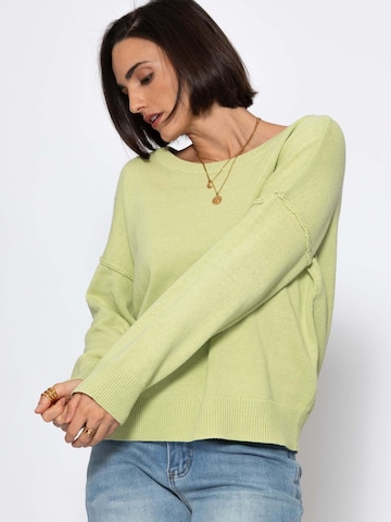 SASSYCLASSY Oversized Sweater in Green