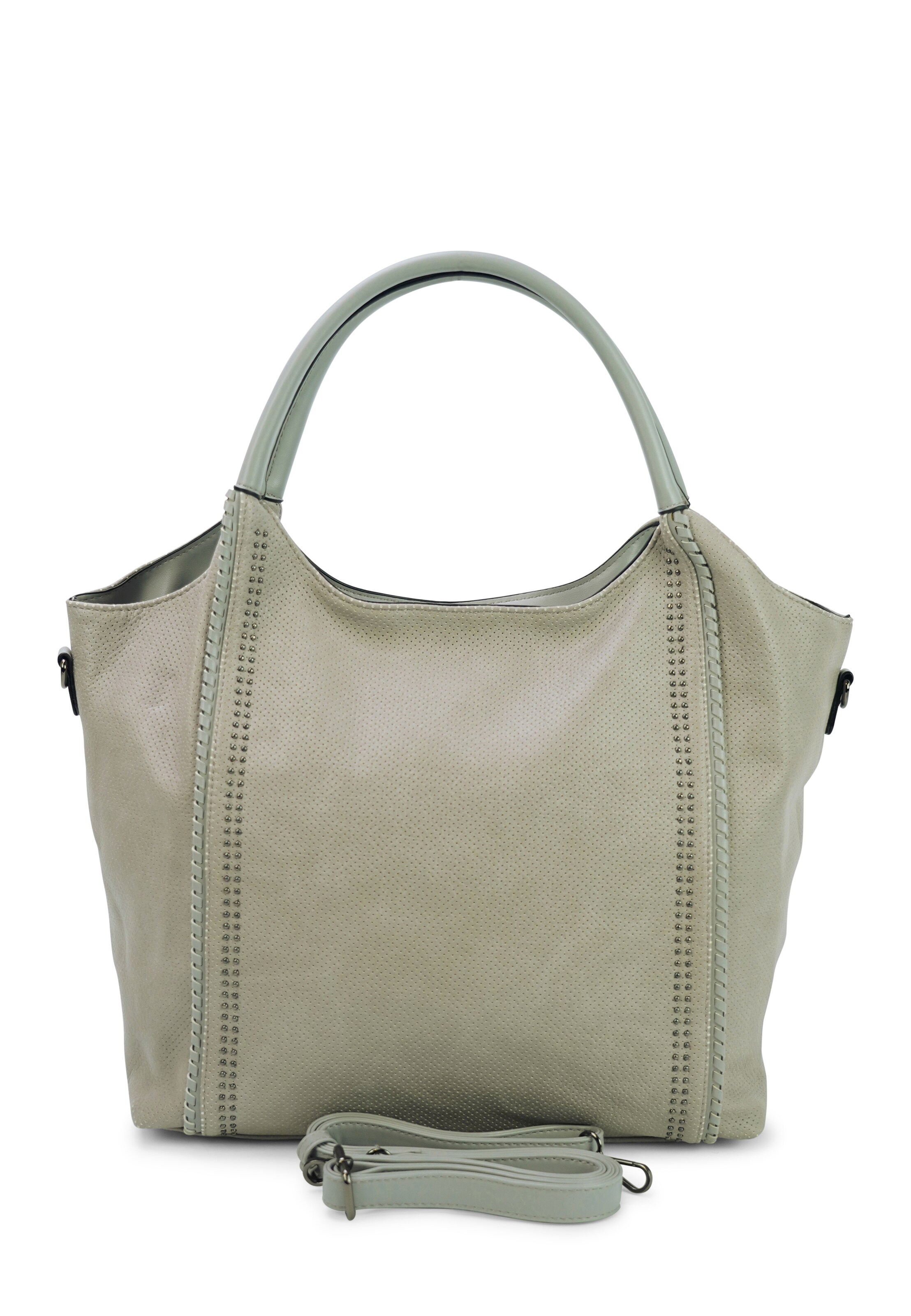 HARPA Handbag 'KEEVA' in Grey: front