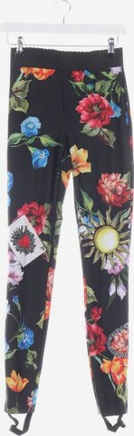 DOLCE & GABBANA Pants in XXS in Mixed colors: front