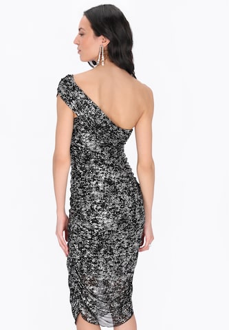 Robe de cocktail faina en noir