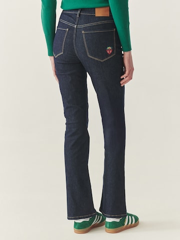 TATUUM Bootcut Spodnie w kolorze niebieski