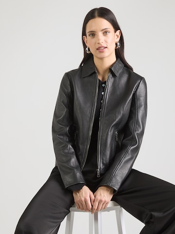 Veste mi-saison 'Loana' Mauritius en noir : devant