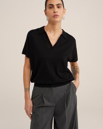 Pull-over WE Studio en noir : devant