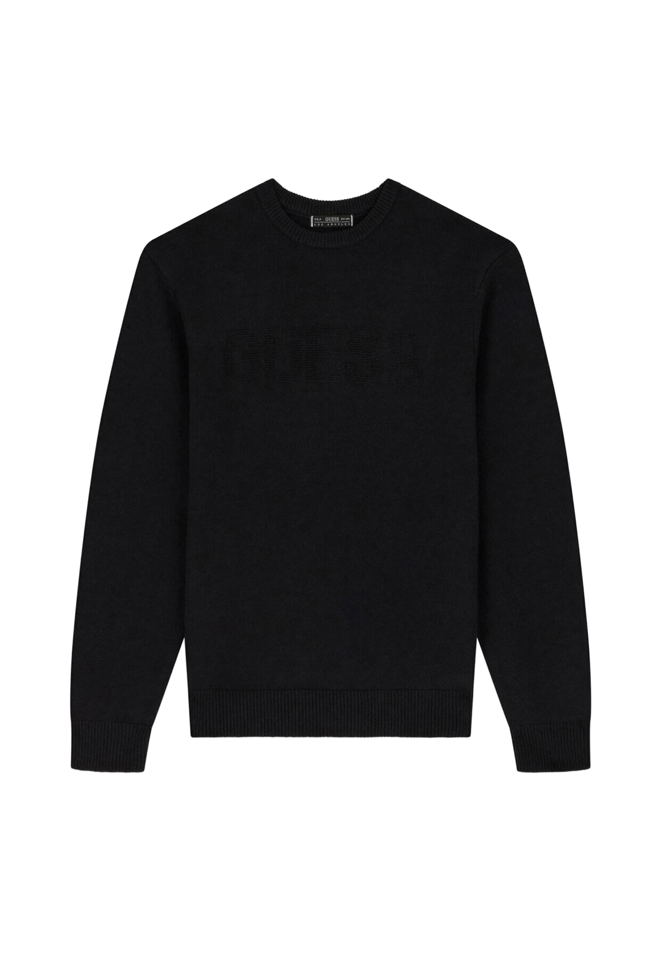 GUESS - Jersey 'NOBURO' en negro: frente