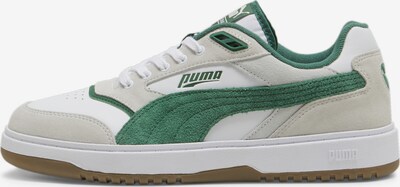 PUMA Baskets basses 'Doublecourt PRM' en beige / vert / blanc, Vue avec produit