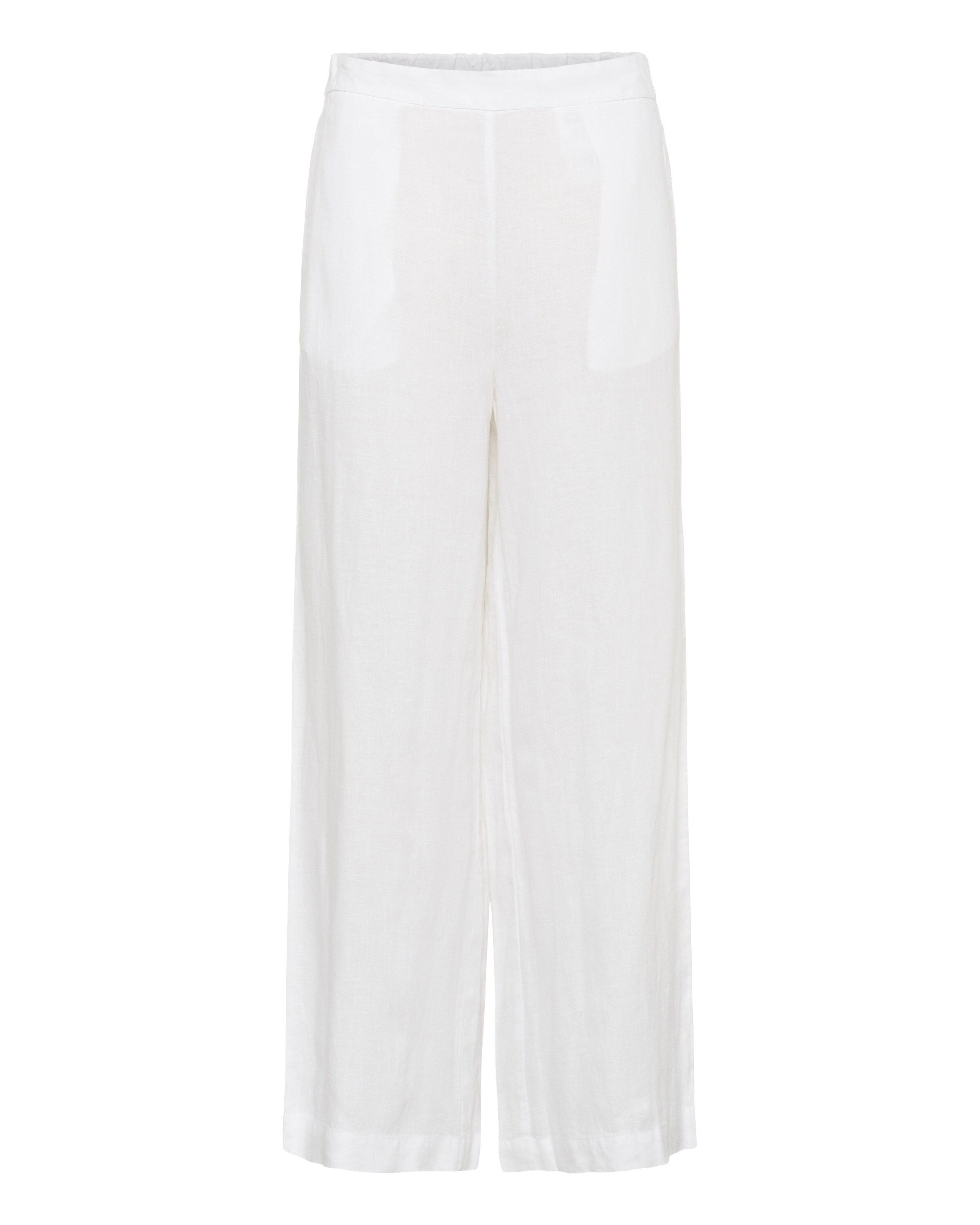 Part Two Wide leg Trousers 'Elna' in White: front
