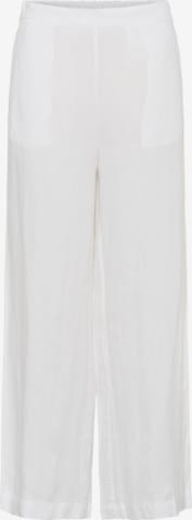 Pantalon 'Elna' Part Two en blanc : devant