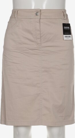 Olsen Skirt in XXL in Beige: front